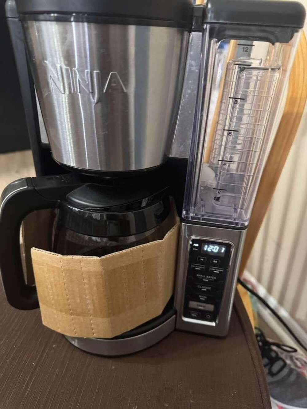 Ninja CE251 12-Cup Programmable Coffee Maker Stainless Steel